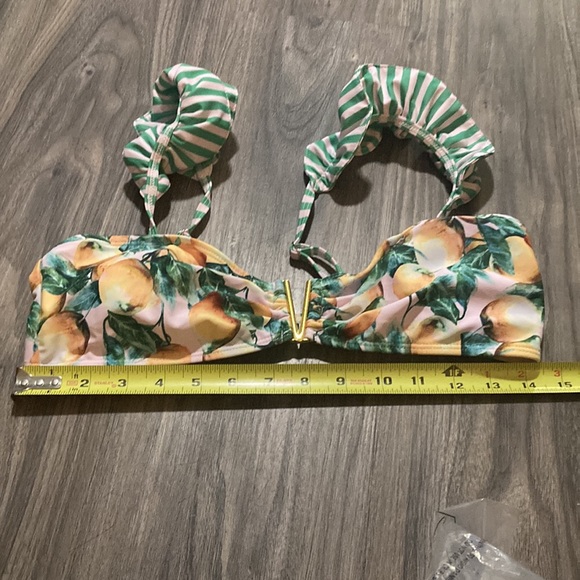 Women Fashion Plants Print Sexy Camisole Bikini Swimsuit  sets - Picture 8 of 9